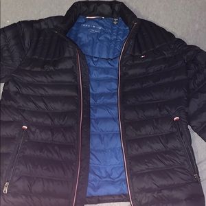 Tommy Hilfiger Men's Packable Logo Quilted Jacket